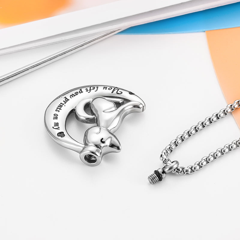 Dog/Cat Cremation Pendant Necklace