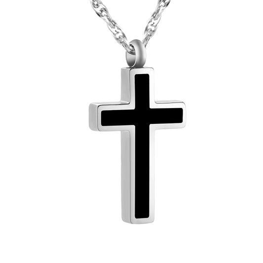 Cross Cremation Pendant Jewelry for Men