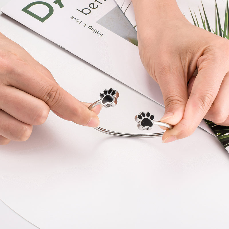 Paws Cremation Bracelet
