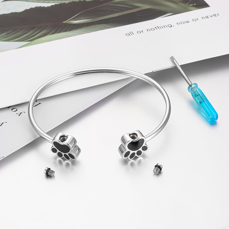 Paws Cremation Bracelet