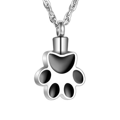 Paw Cremarion Pendant Necklace for Ashes