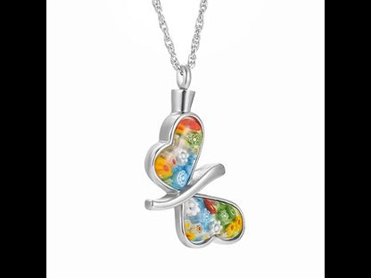 Unique Butterfly Cremation Pendant