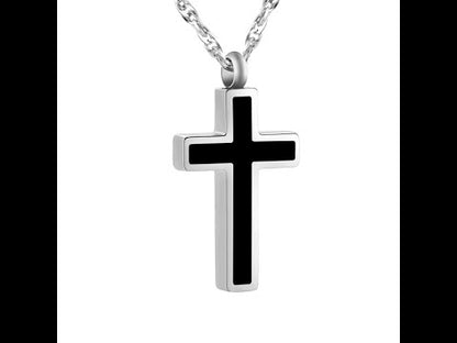 Cross Cremation Pendant Jewelry  for Men