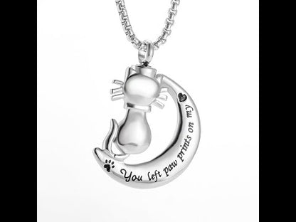 Dog/Cat Cremation Pendant Necklace
