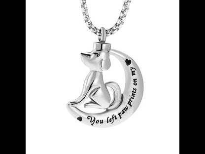 Dog/Cat Cremation Pendant Necklace